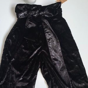 Odd Velvet Sparkly Costume Pants